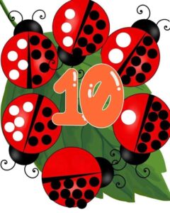 10 Atividades para Contar de 1 a 10 – Educação Infantil