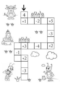 Cadeias Matemáticas Divertidas – Atividades de Adição e Subtração